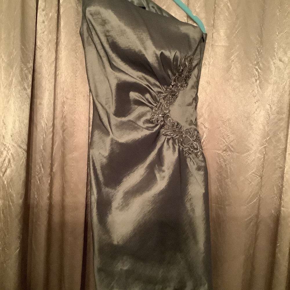 One shoulder Mini Party dress